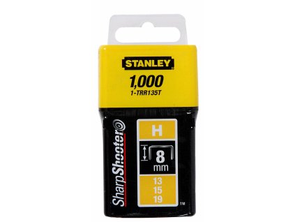 Spony štandartné 8mm (5/16") typ H 1000ks STANLEY 1-TRR135T