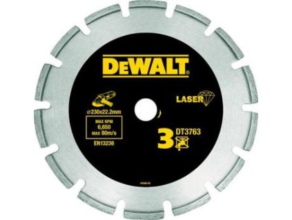 KOTÚČ DIAM.230*22,2mm LASER/ŽUĽA 3 DEWALT DT3763