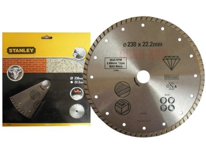 Kotúč diamant. segmentový na žula/tehly pr.230x22,2mm FATMAX STA38207