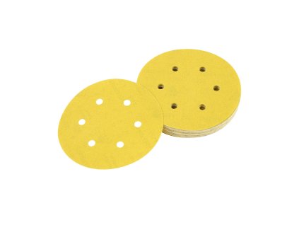 KOTÚČE BRÚSNE+SUCHÝ ZIPS,150mm K80 10KS DEWALT DT3123