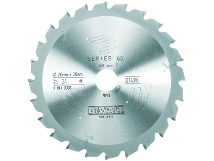 KOTÚČ PÍLOVÝ 216x30mm 24z ATB -5 DEWALT DT4310