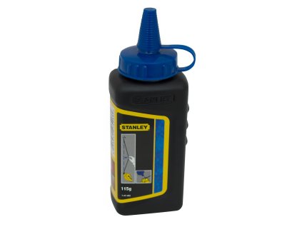 Krieda prášková značkovacia 115 g, modrá STANLEY 1-47-403