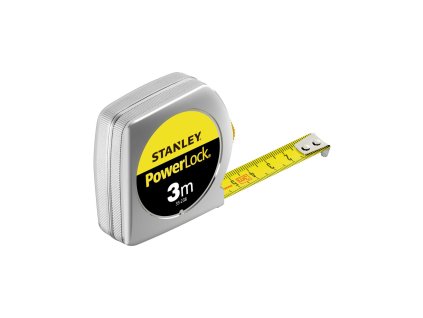 Meter zvinovací POWERLOCK® s plastovým ABS puzdrom 3m STANLEY 1-33-238