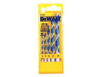 SADA VRTÁKOV DO DREVA 5-dielna DEWALT DT4535