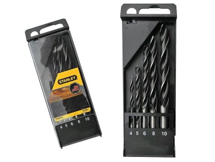 Vrták špirálový do dreva pr.4,5,6,8,10mm, sada 5ks FATMAX STA56001