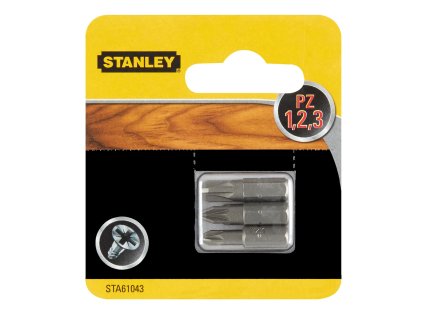 Bit skrutkovací PZ1-2-3 x 25mm, sada 3ks FATMAX