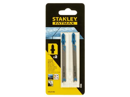 List pílový HSS, úchyt. "T", na kovy, rozstup 1,1-1,5mm, dl. 92-67mm, 2ks FATMAX