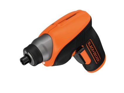 SKRUTKOVAČ AKU, 3,6 V, Li-Ion, LED, osv., rohový nástavec Black and Decker CS3652LC