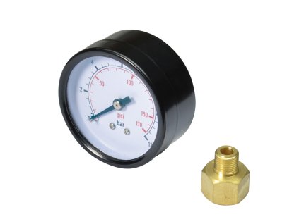 Manometer pre reduktory tlaku STANLEY - Kompresory 152163XSTN