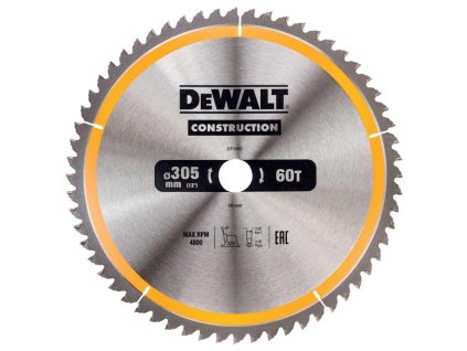 Kotúč pílový 305×30mm 60Z ATB -5° DEWALT DT1960