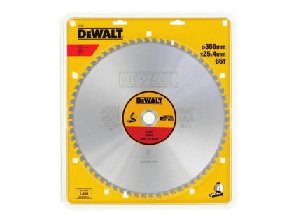 Kotúč pílový 355x25,4mm 66 zubov - kov/ocel pre DW872 DEWALT