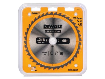 KOTÚČ PÍLOVÝ 216x30mm 40z DEWALT DT1953