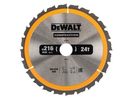 KOTÚČ PÍLOVÝ 216x30mm 24z DEWALT DT1952
