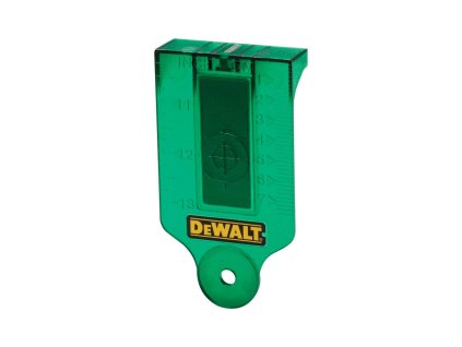 Karta zameriavacia pre ZELENÉ lasery DEWALT DE0730G