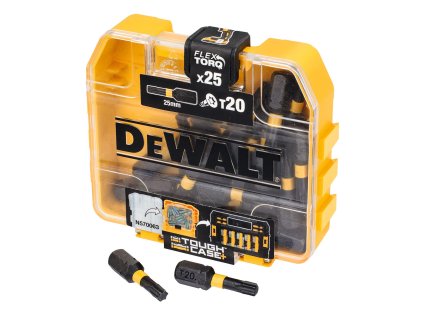 Sada bitov 25mm T20 Impact Torsion Extreme 25ks DEWALT DT70557T