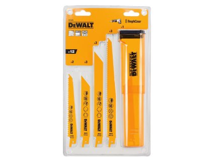 Sada pílových listov 12ks v úložnom púzdre DEWALT DT2445