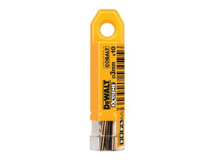 Sada vrtákov do kovu Extreme® HSS-E Cobalt 3,0x61mm 10ks DEWALT DT4920
