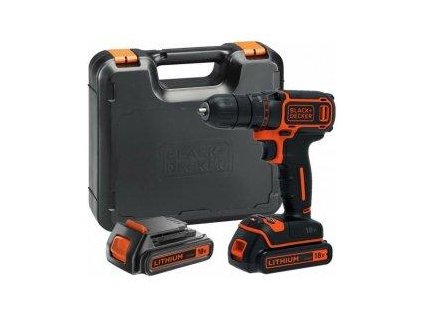 VRTACKA 18V 1,5Ah 2x AKU +KUFRÍK Black and Decker BDCDC18KB