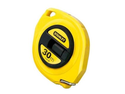 Pásmo oceľové s uzatvoreným puzdrom metrické 30m STANLEY 0-34-108