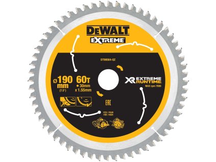 Kotúč pílový 190x30mm 60Z XR EXTREME® RUNTIME DEWALT