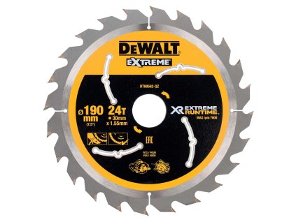 Kotúč pílový 190x30mm 24Z XR EXTREME® RUNTIME DEWALT DT99562