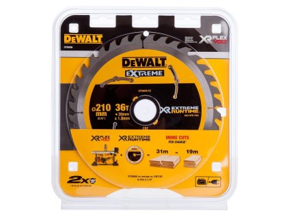 Kotúč pílový 210x30mm 36Z XR EXTREME® RUNTIME DEWALT DT99566