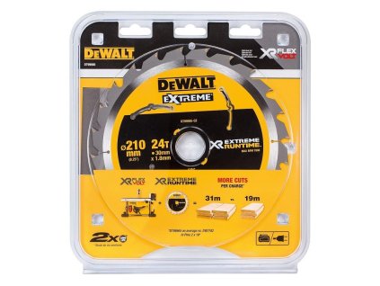 Kotúč pílový 210x30mm 24Z XR EXTREME® RUNTIME DEWALT DT99565