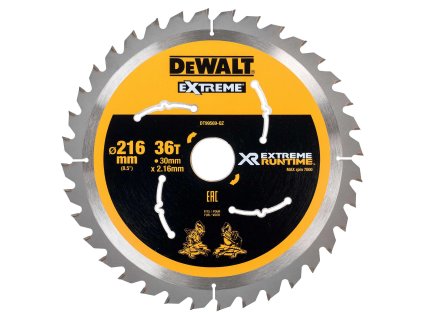 Kotúč pílový 216x30mm 36Z XR EXTREME® RUNTIME DEWALT DT99569