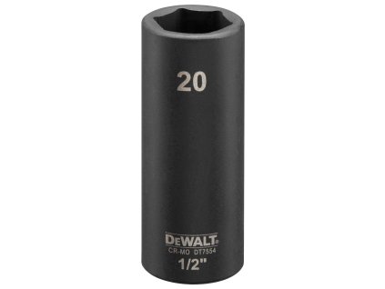 Hlavica nástrčková 20x38mm 1/2" krátka Extreme® (Orech) DEWALT DT7538