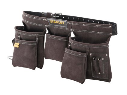 Súprava vreciek s opaskom kožená STANLEY STST1-80113