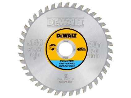 Pílový kotúč na kov 140/20 40z DEWALT DT1918
