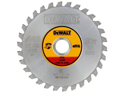 Kotúč pílový 140x20mm 30 zubov - kov pre AKU-píly DEWALT DT1923