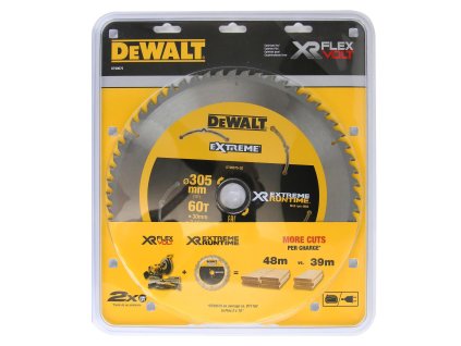 Kotúč pílový 305x30mm 60Z XR ATB+R +7 EXTREME® RUNTIME DEWALT DT99575
