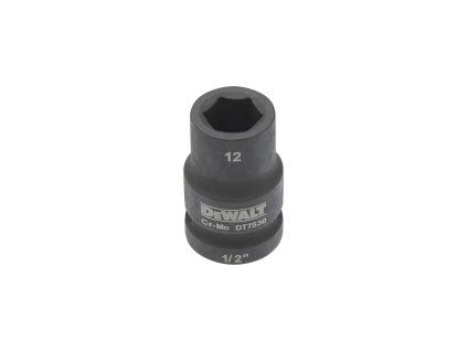 Hlavica nástrčková 12x38mm 1/2" krátka Extreme® (Orech) DEWALT DT7530