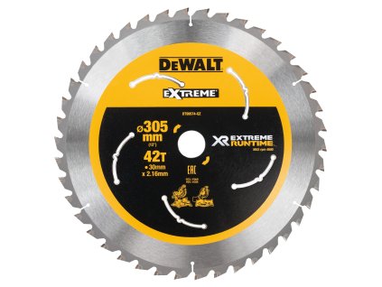 Kotúč pílový 305x30mm 42Z XR EXTREME® RUNTIME DEWALT DT99574