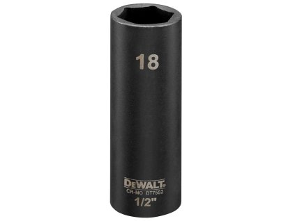 Hlavica nástrčková 18x78mm 1/2" dlhá Extreme® (Orech) DEWALT DT7552
