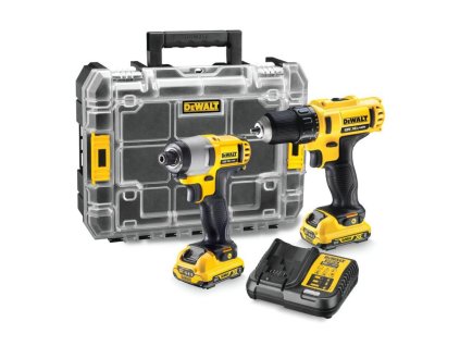 KOMBO SADA 12V 2x2,0Ah (DCD710+DCF815) Tstak V DEWALT DCK211D2T