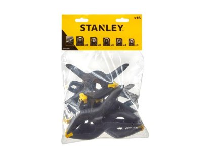 Sada svoriek pružinových 16 dielna rôzne veľkosti STANLEY STHT0-83094