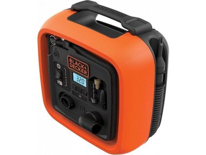 Kompresor 12V 11bar/160PSI 2 prevádzkové režimi Black and Decker ASI400