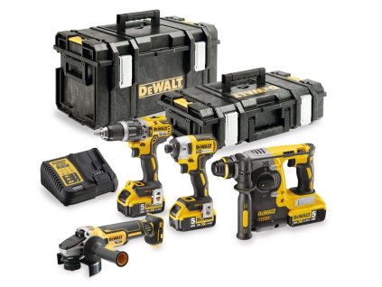 KOMBO SADA 18V 3x5,0Ah (DCH273+DCD796+DCF887+DCG405) Tough DEWALT