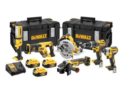 KOMBO SADA 18V (DCD796+DCF887+DCG405+DCS570+DCS367) 2xTogh DS300 DEWALT DCK623P3