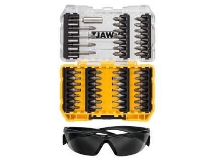 Sada bitov 47dielna s pracovnými okuliarmi bity 25mm DEWALT DT70703