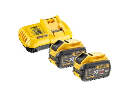 Nabíjačka XR FLEXVOLT 54V 2x12,0Ah DEWALT DCB118Y2