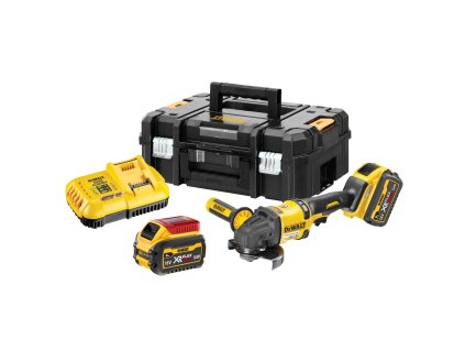 Brúska uhlová 125mm 54V FLEXVOLT 2000W 2x6,0Ah DEWALT DCG418T2