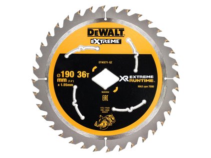 Kotúč pílový 190x1,55mm 36Z EXTREME pre DCS577 DEWALT DT40271
