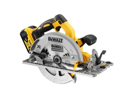 Píla kotúčová 184mm so základňou pre lištu18V XR 2x5,0Ah bezuhlíková DEWALT DCS572P2