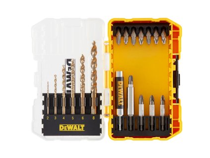 SADA BITOV A VRTÁKOV DO KOVU 19-DIELNA DEWALT DT70711