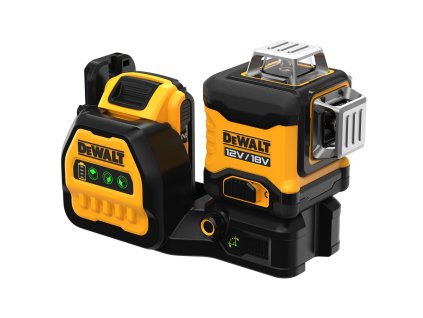 Laser samonivelačný 3x360 krížový zelený 12/18V 1x2,0Ah DEWALT DCE089D1G18
