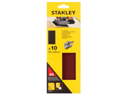 Papier brúsny pre vibračnú brúsku nedierovaný 93x230mm P60 10ks FATMAX STA31060