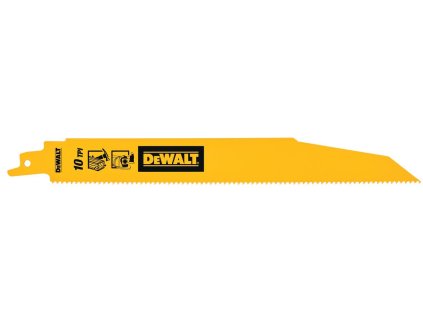 List pílový pre mečové píly do materiálov s rôznou hrúbkou, 203mm, 25x DT2406 DEWALT DT2490